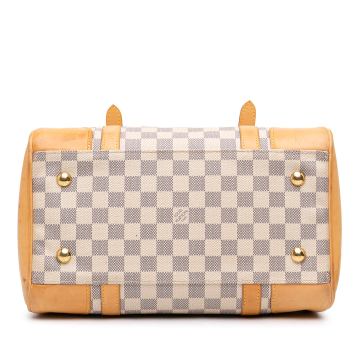 Berkeley Damier Azur Blanc