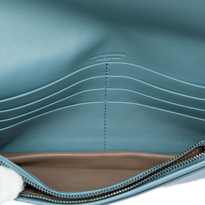 Bottega Veneta Intrecciato Wallet on Chain Cuir nappa