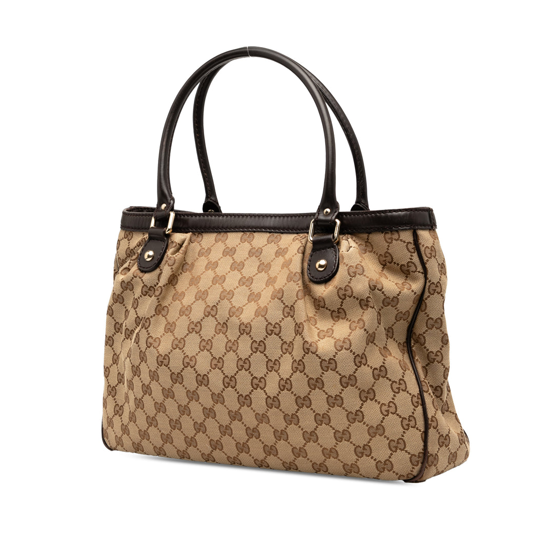 Gucci GG Toile Sukey Cabas Marron – GABY PARIS Authentique
