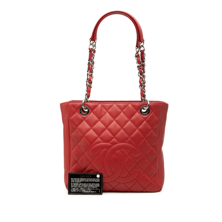 Chanel Petite Cabas Cuir caviar