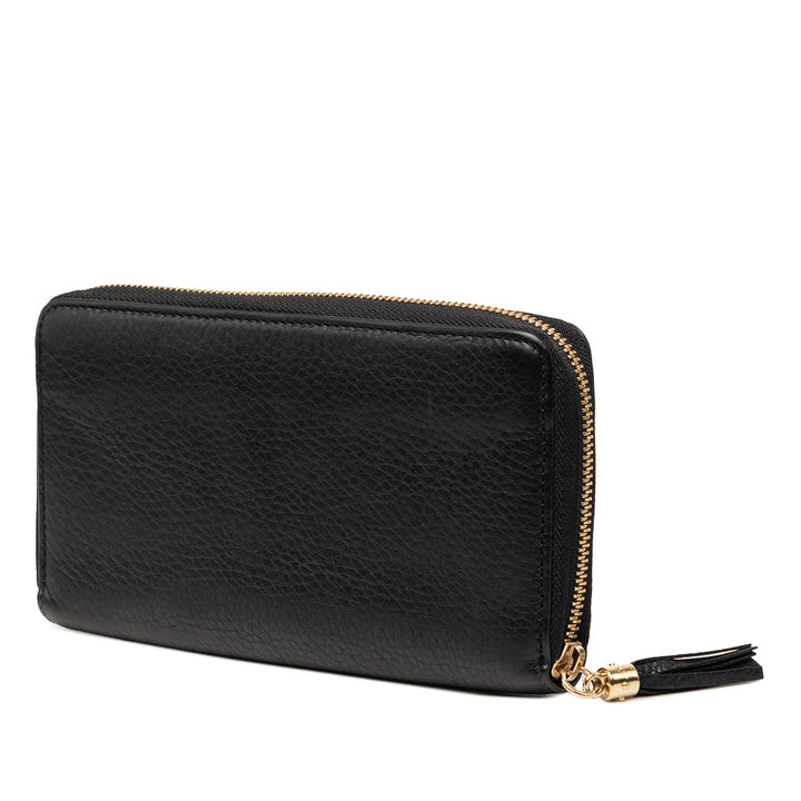 Gucci Cuir de veau Soho Zip Around Continental Portefeuille