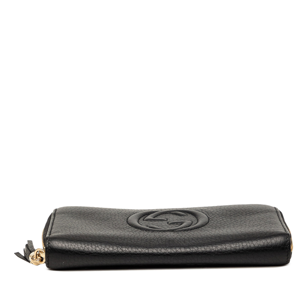 Gucci Cuir de veau Soho Zip Around Continental Portefeuille