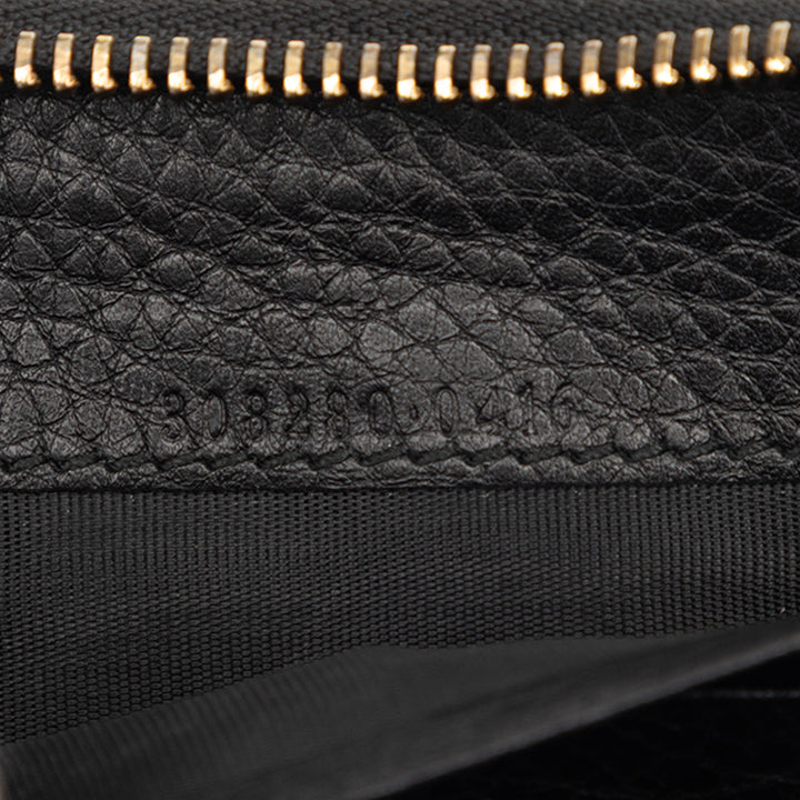 Gucci Cuir de veau Soho Zip Around Continental Portefeuille