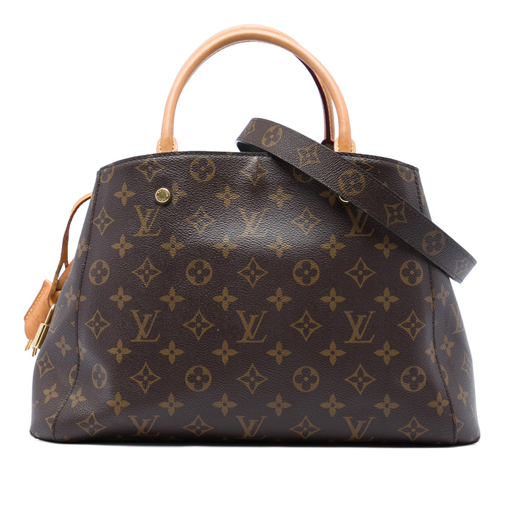 Montaigne MM Monogram Marron