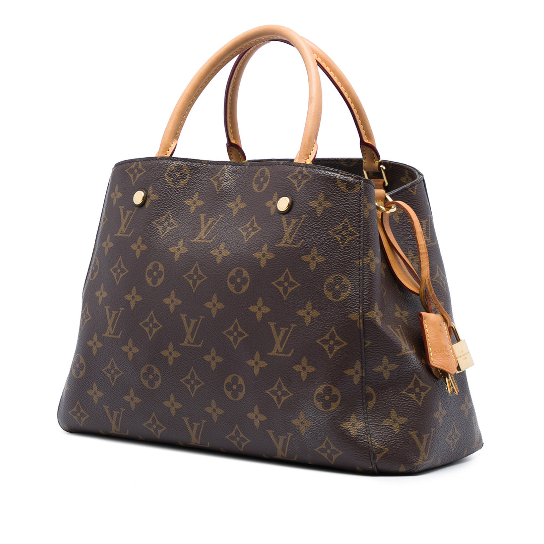 Montaigne MM Monogram Marron