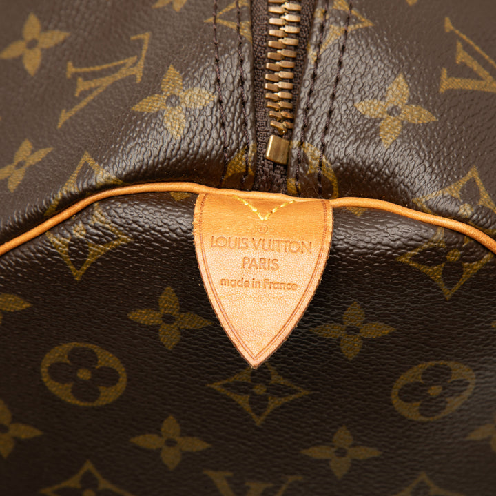 Louis Vuitton Keepall 55 Monogram Marron – vue 5 – GABY PARIS