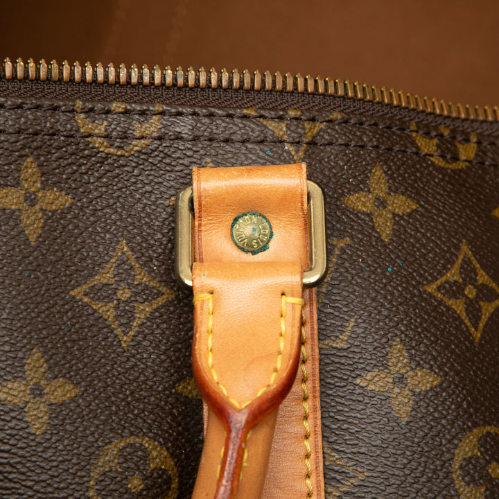 Louis Vuitton Keepall 55 Monogram Marron – vue 6 – GABY PARIS