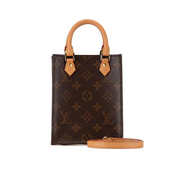 Monogram Petit Sac Plat Brown - Gaby Paris