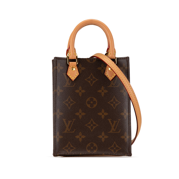 Monogram Petit Sac Plat Brown - Gaby Paris