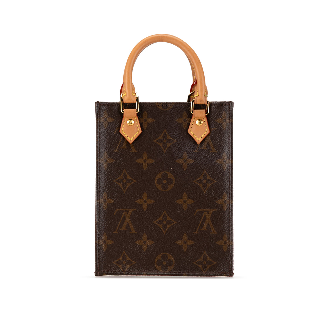 Monogram Petit Sac Plat Brown - Gaby Paris