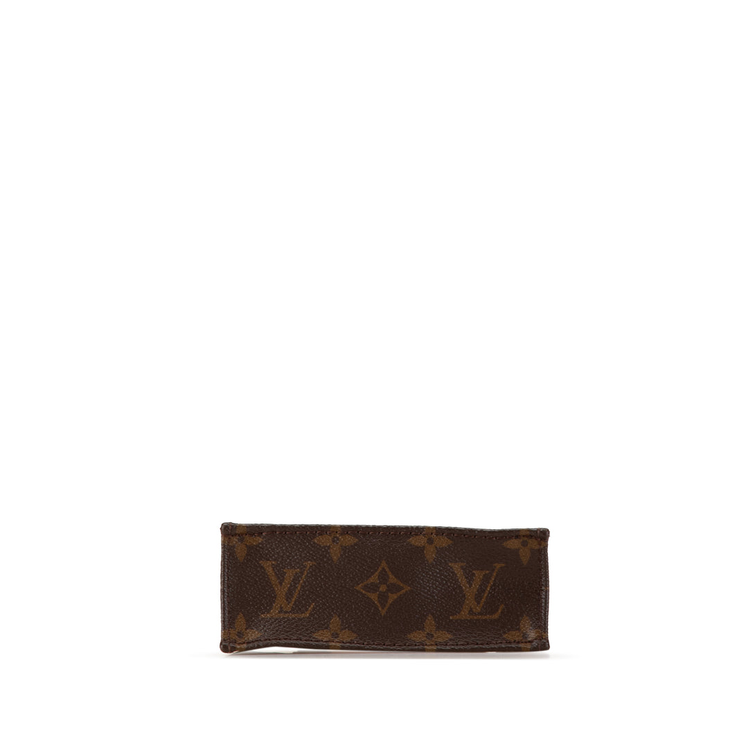 Monogram Petit Sac Plat Brown - Gaby Paris