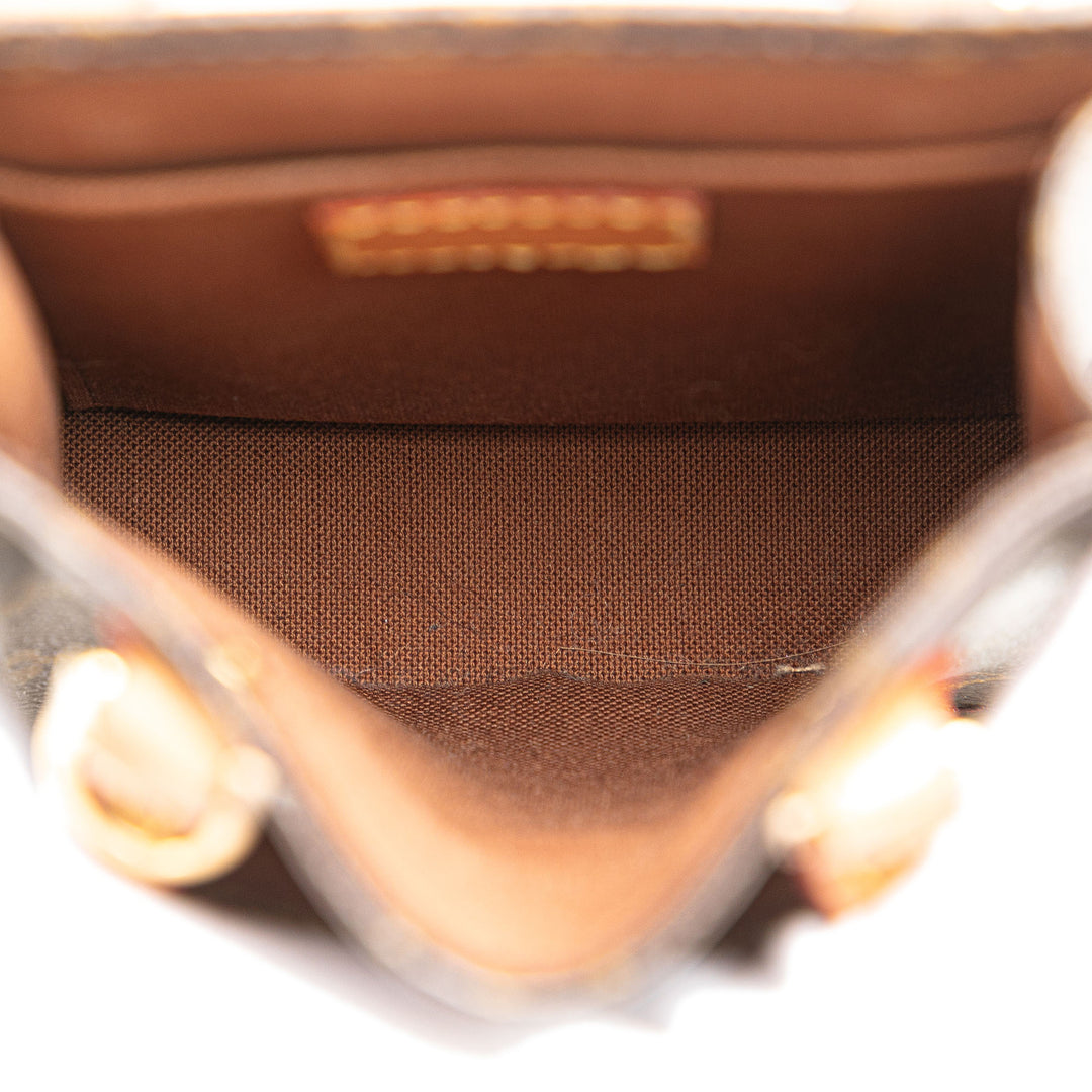 Monogram Petit Sac Plat Brown - Gaby Paris