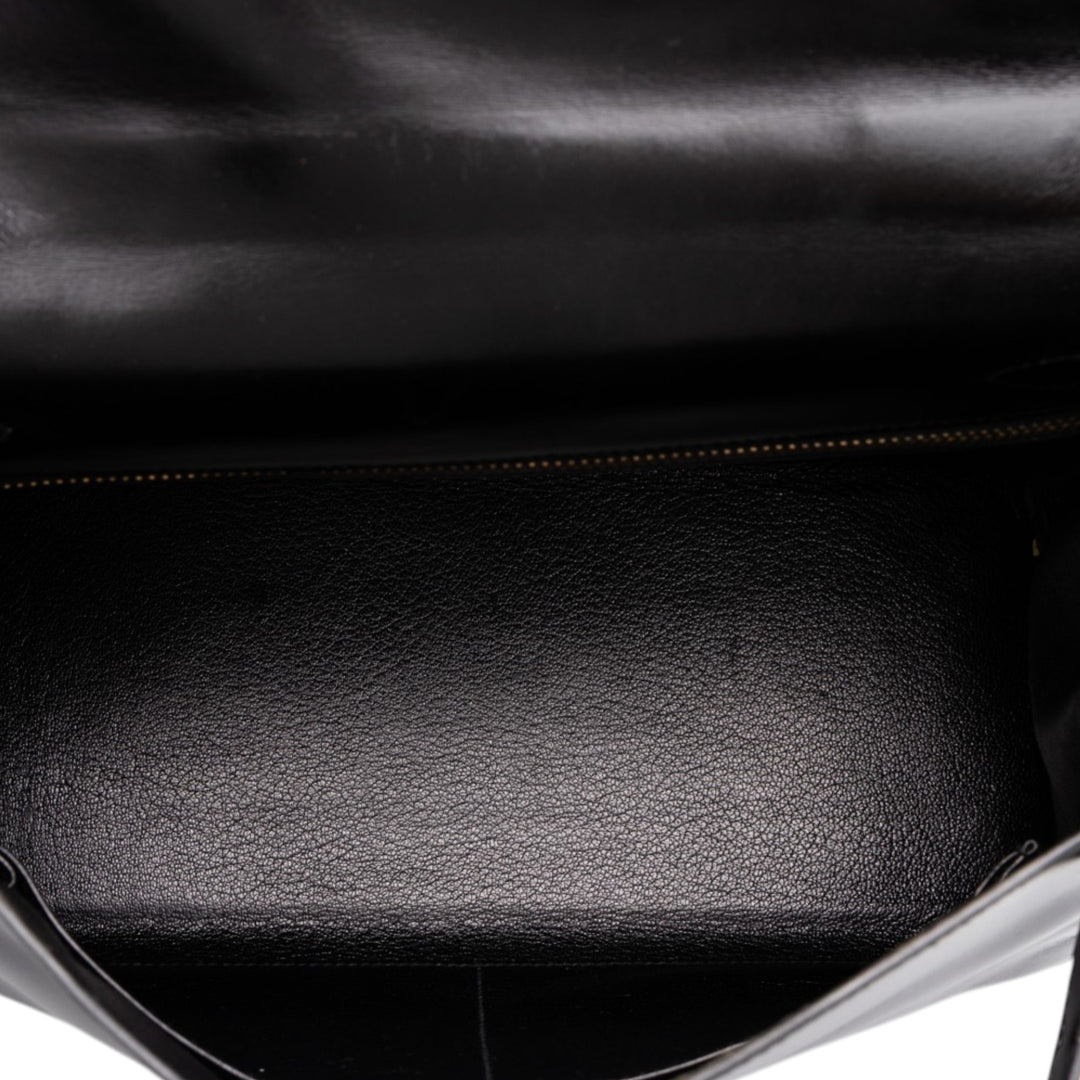 Hermès Box Veau Kelly Retourne 28 Box Noir – vue 4 – GABY PARIS