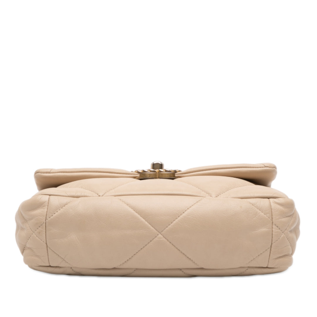 Chanel Medium Cuir d’agneau 19 à rabat