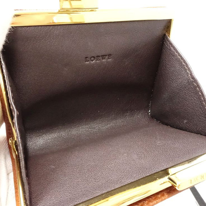 LOEWE Cuir Anagram Coin Pochette