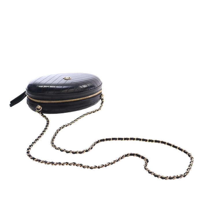 Chanel Chevron Surpiqué Cuir de veau La Pausa Evening Sac