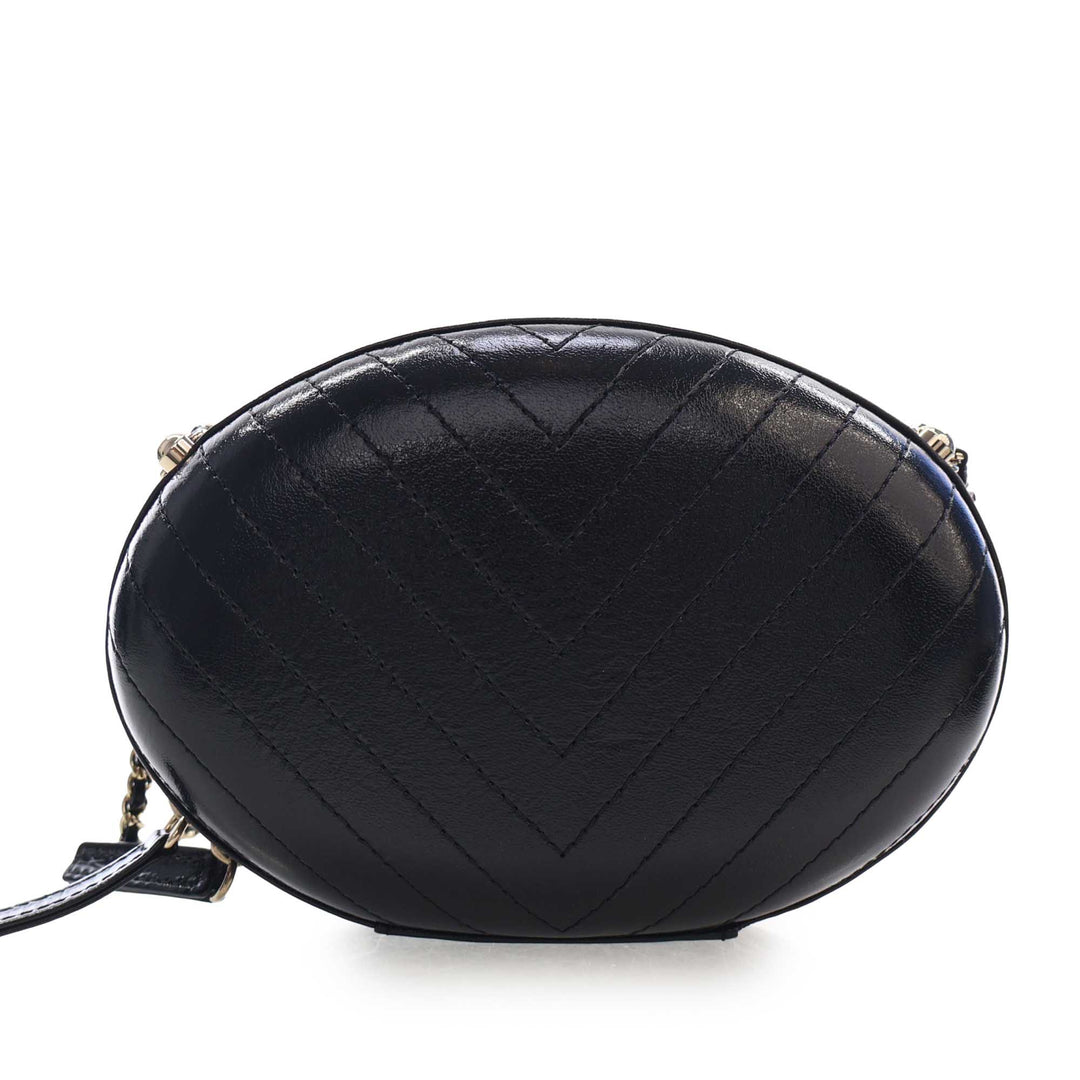 Chanel Chevron Surpiqué Cuir de veau La Pausa Evening Sac