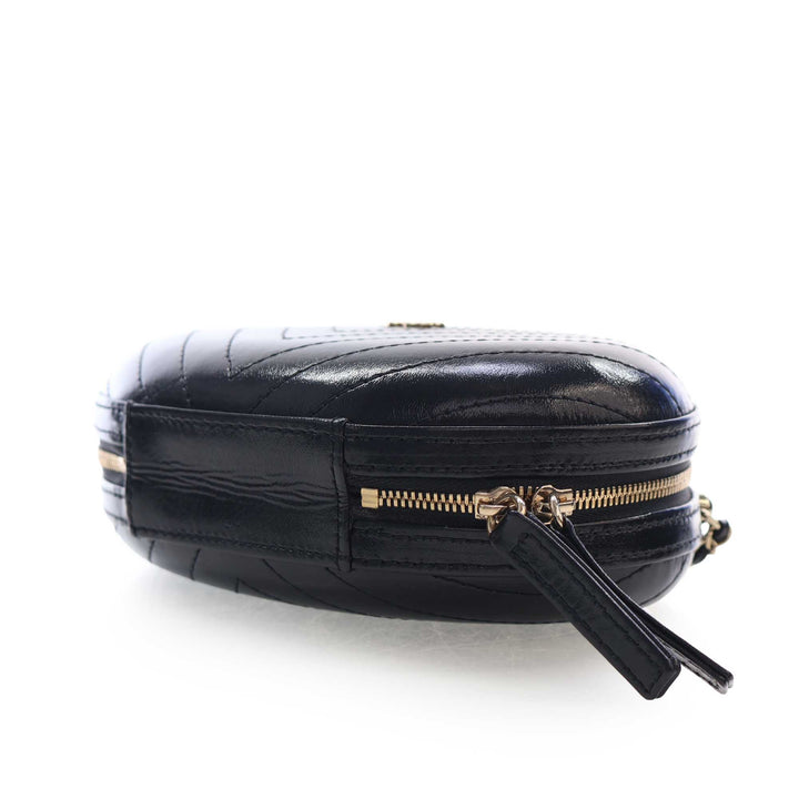 Chanel Chevron Surpiqué Cuir de veau La Pausa Evening Sac