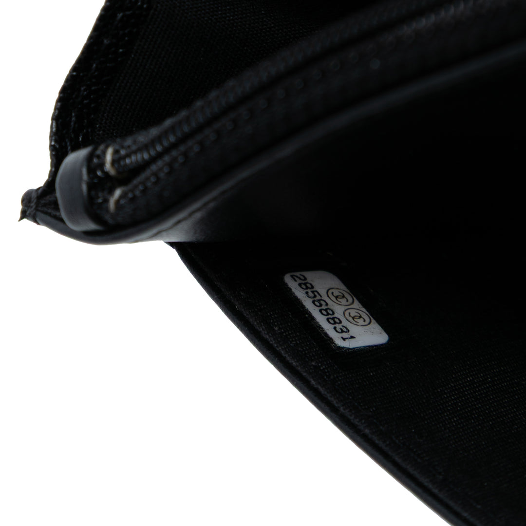 Chanel Matelassé Caviar Boy Wallet on Chain