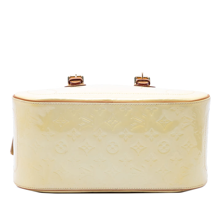 Louis Vuitton Summit Drive Cuir verni Monogram Blanc