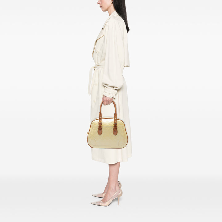 Louis Vuitton Summit Drive Cuir verni Monogram Blanc