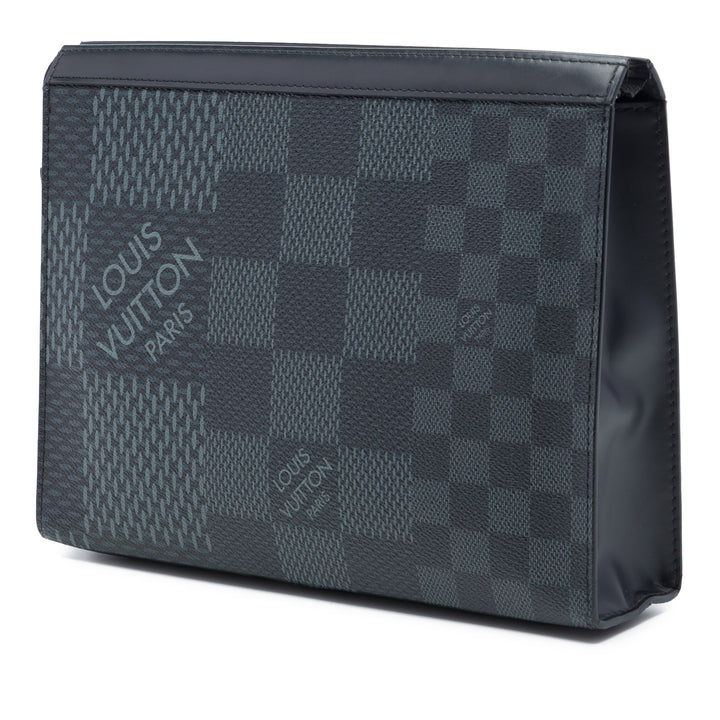 Louis Vuitton Damier Graphite 3D Pochette Voyage MM