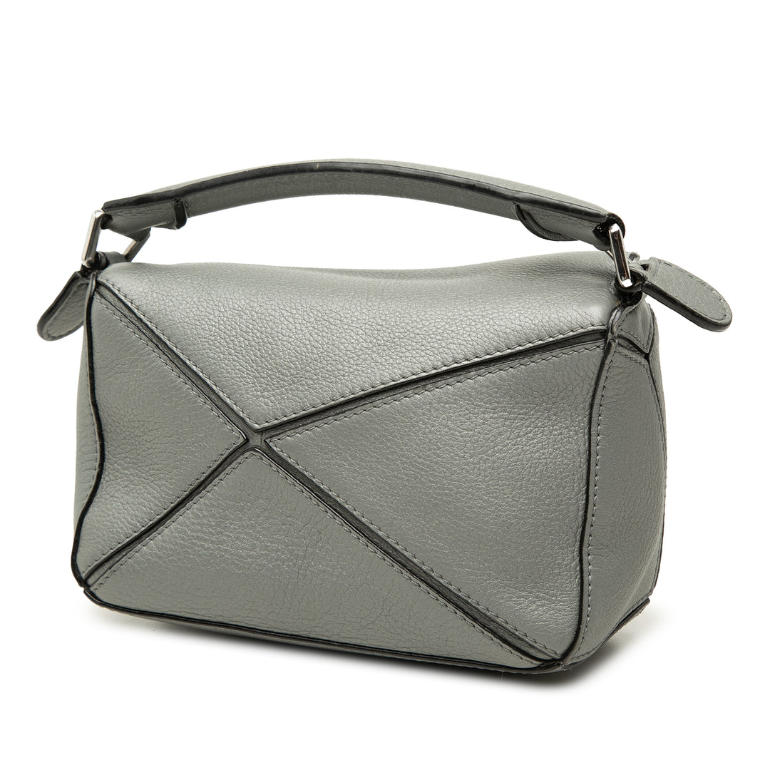LOEWE Puzzle Sac Mini Cuir de veau