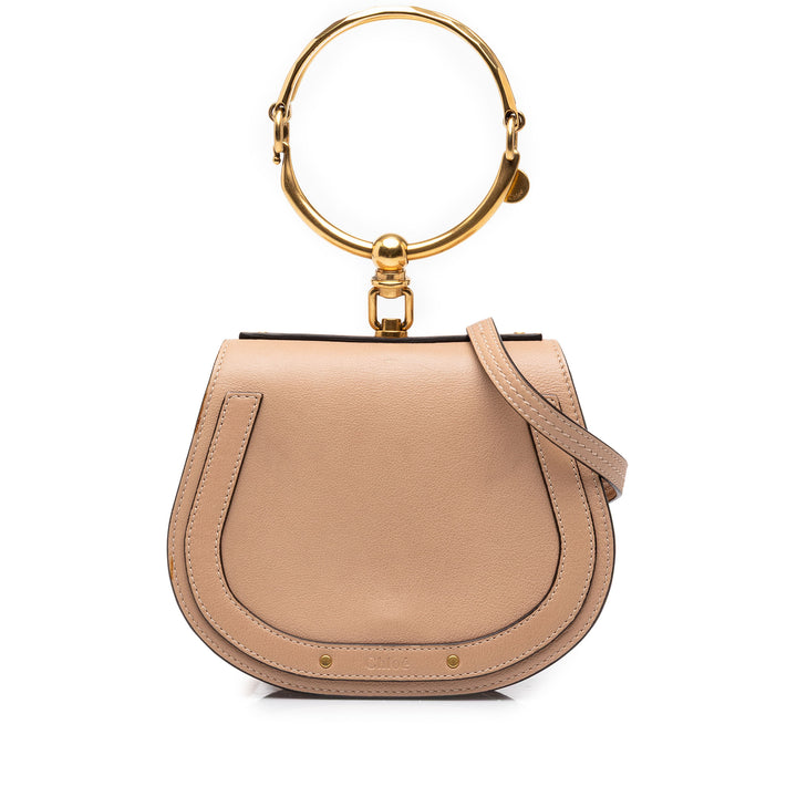 Chloé Nile Bracelet Sac Petit Beige – vue principale – GABY PARIS