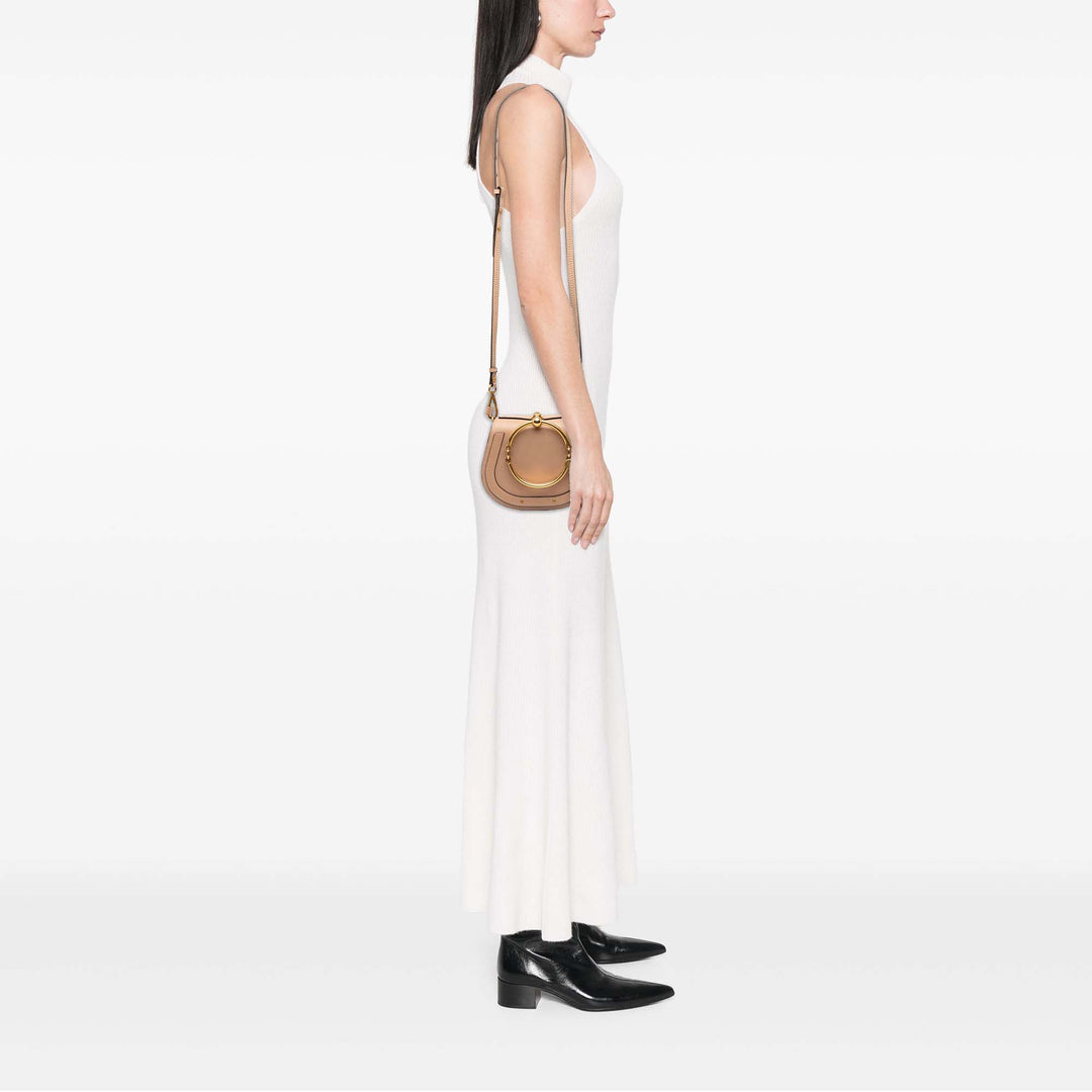Chloé Nile Bracelet Sac Petit Beige – vue 6 – GABY PARIS