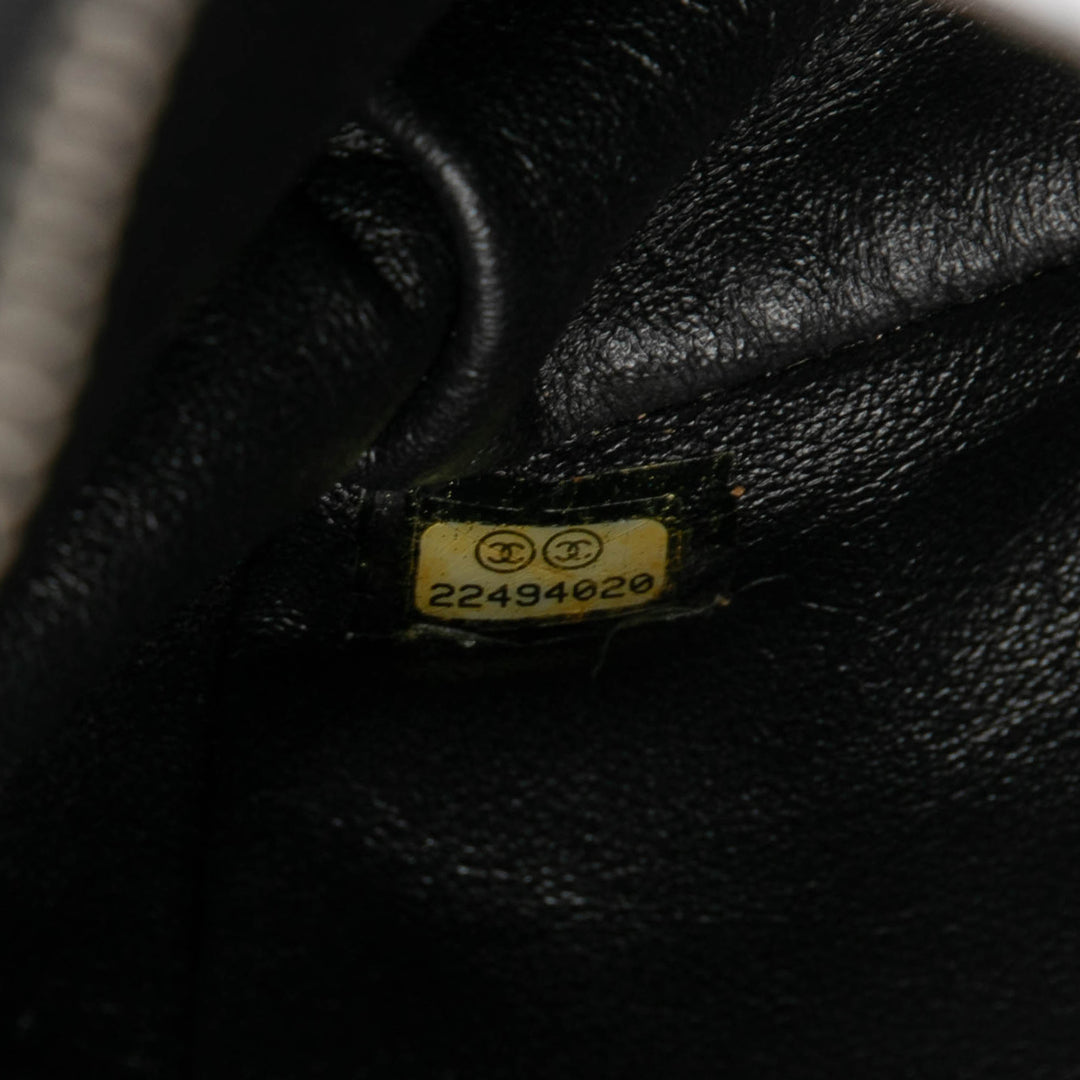 Chanel Tweed et Resin Zipped Chain Shopping Bag