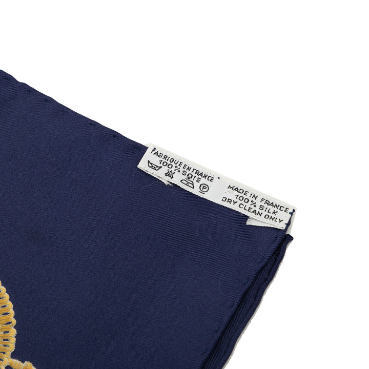 Mexique Foulard 90 Bleu