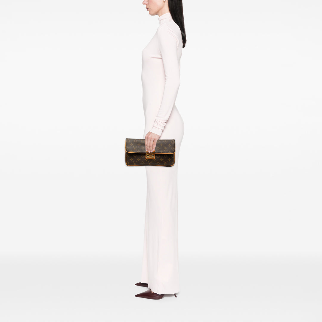 Sofia Coppola Slim Pochette Monogram Marron