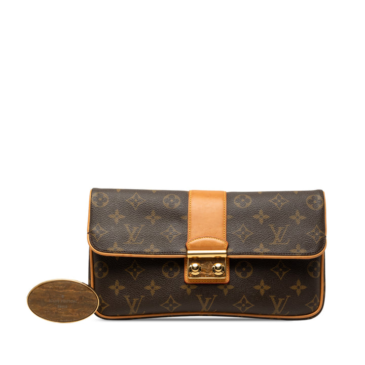 Sofia Coppola Slim Pochette Monogram Marron