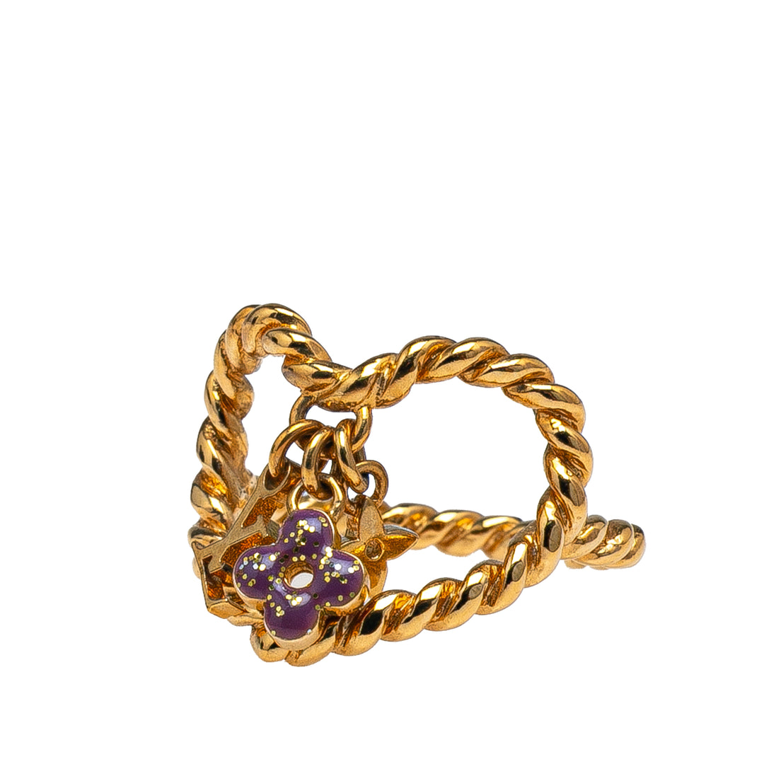 Louis Vuitton plaqué Monogram Sweet Heart Bague – GABY PARIS Authentique