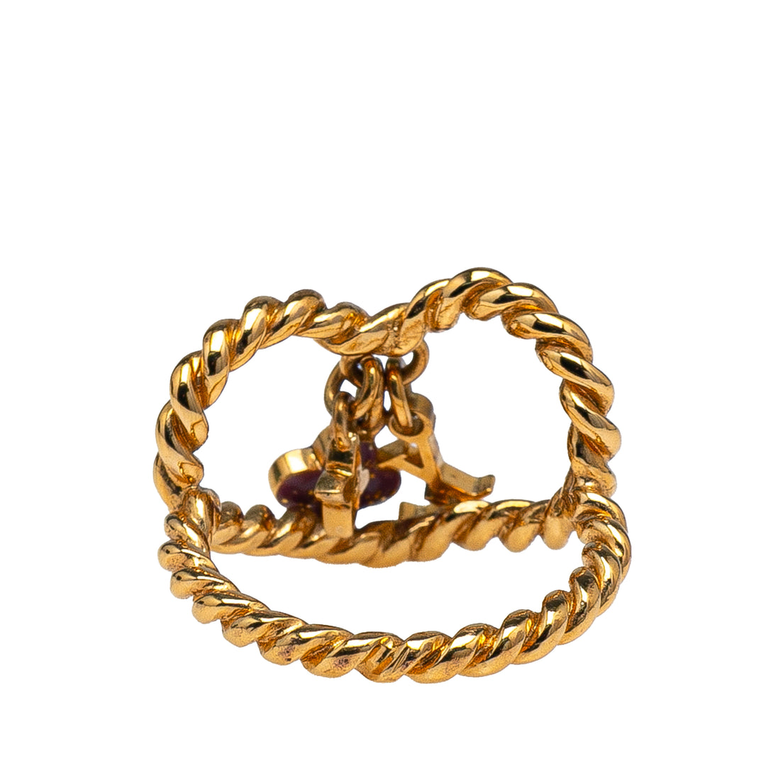Louis Vuitton plaqué Monogram Sweet Heart Bague – GABY PARIS Authentique