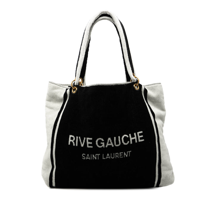 Saint Laurent Terry Cloth Rive Gauche Cabas