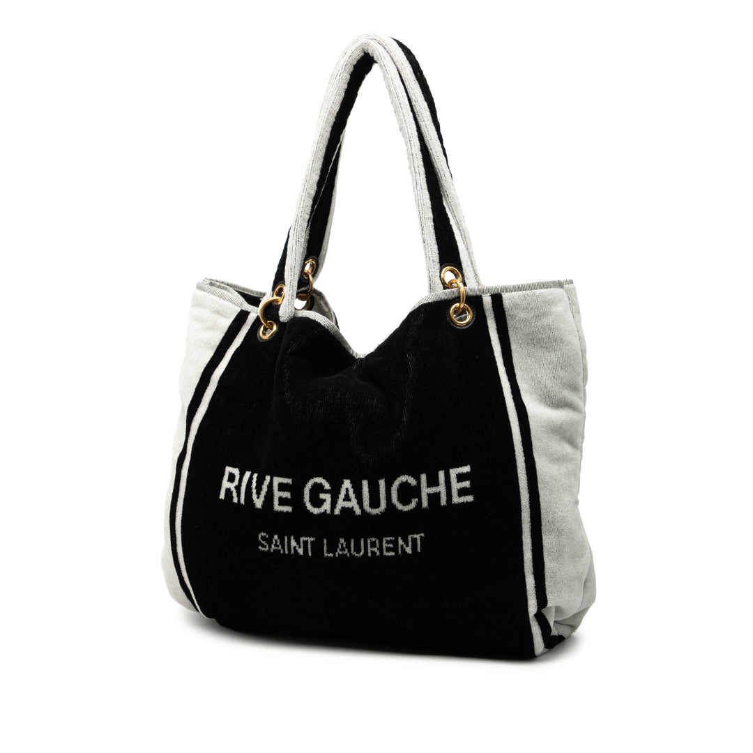 Saint Laurent Terry Cloth Rive Gauche Cabas