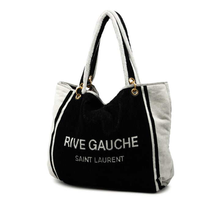 Saint Laurent Terry Cloth Rive Gauche Cabas