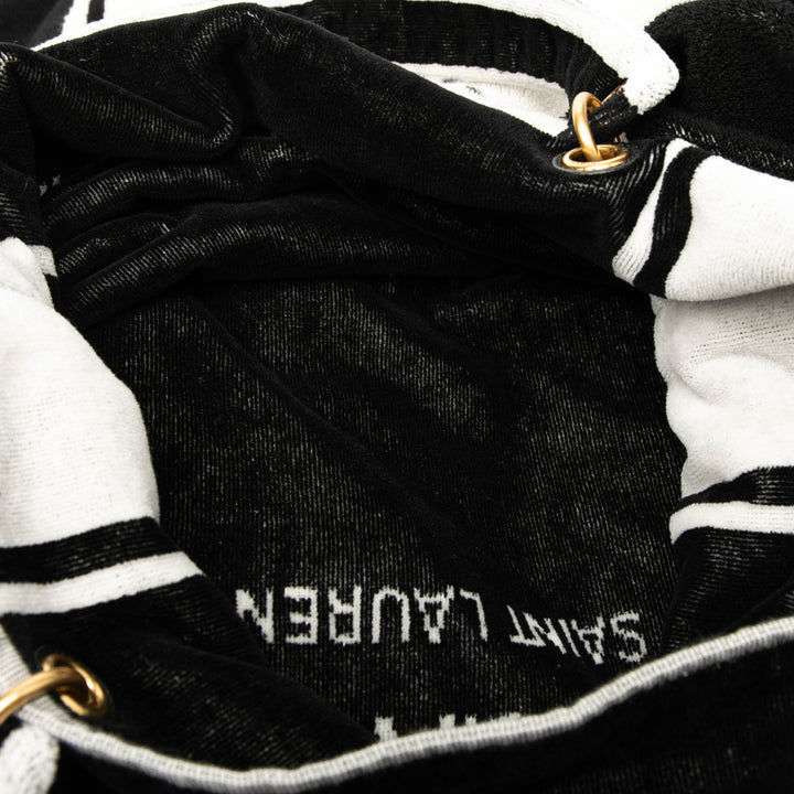 Saint Laurent Terry Cloth Rive Gauche Cabas