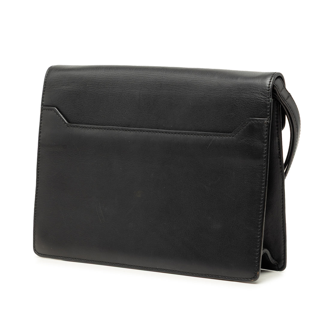Anagram Enveloppe Wristlet Pochette Noir