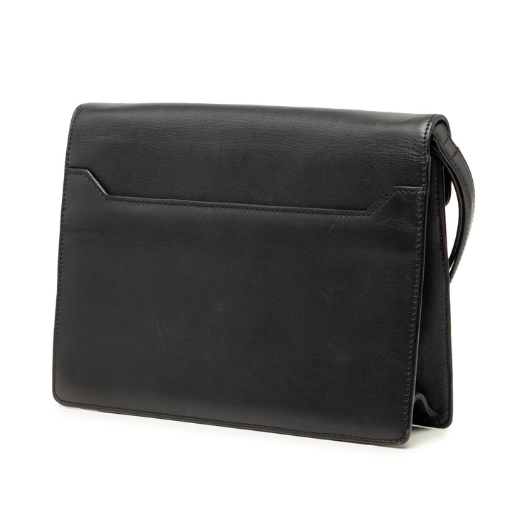 Anagram Enveloppe Wristlet Pochette Noir