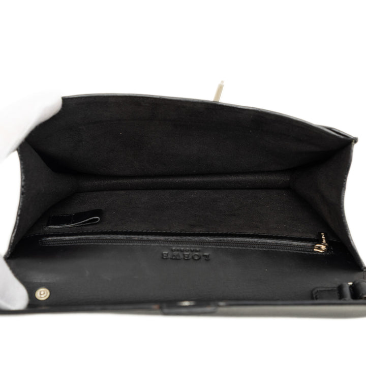 Anagram Enveloppe Wristlet Pochette Noir
