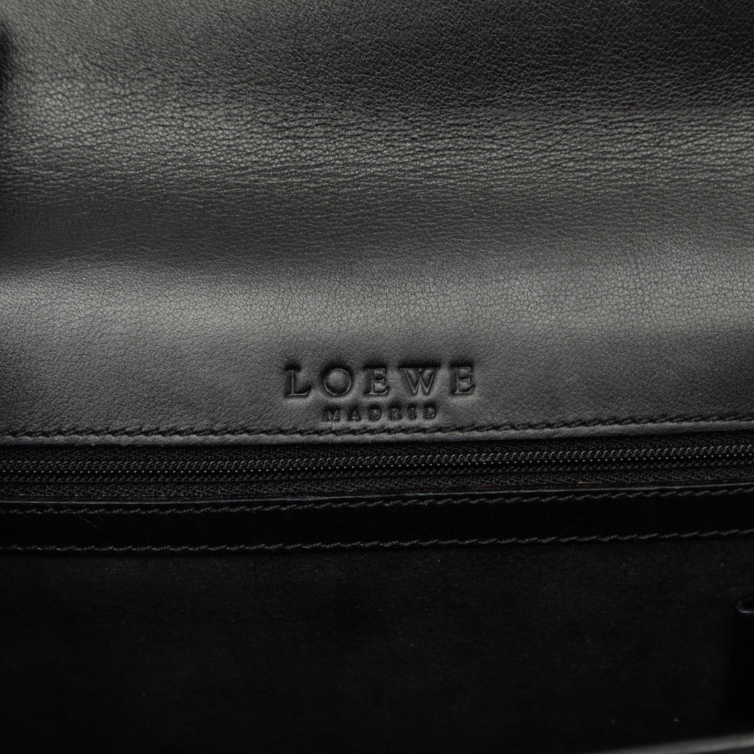 Anagram Enveloppe Wristlet Pochette Noir
