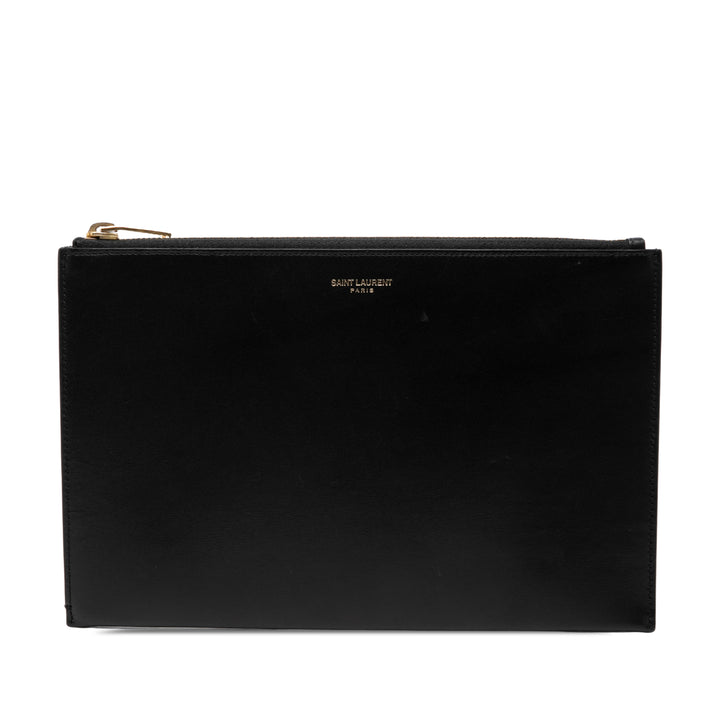 Saint Laurent Cuir Zip Pochette