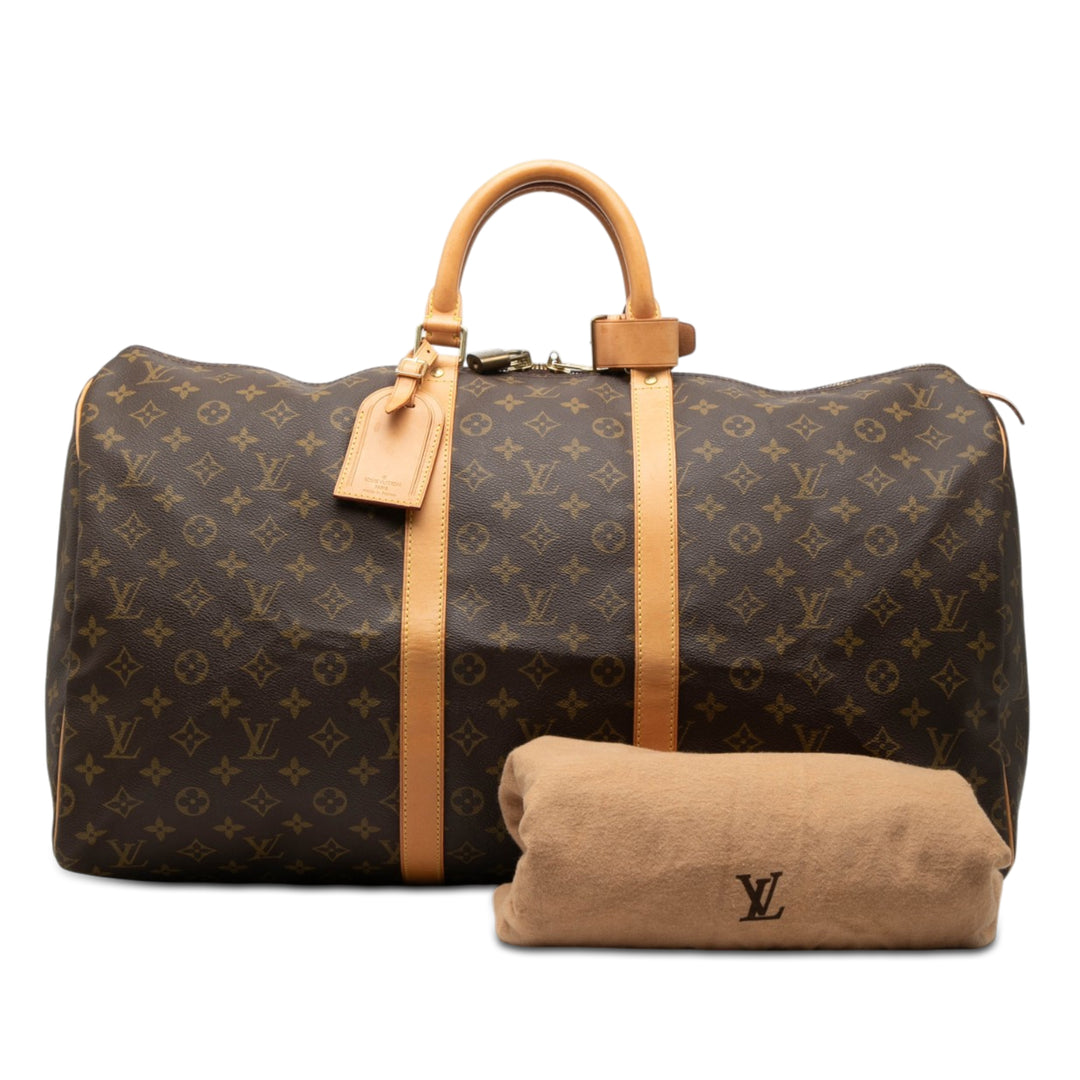 Louis Vuitton Monogram Keepall 55