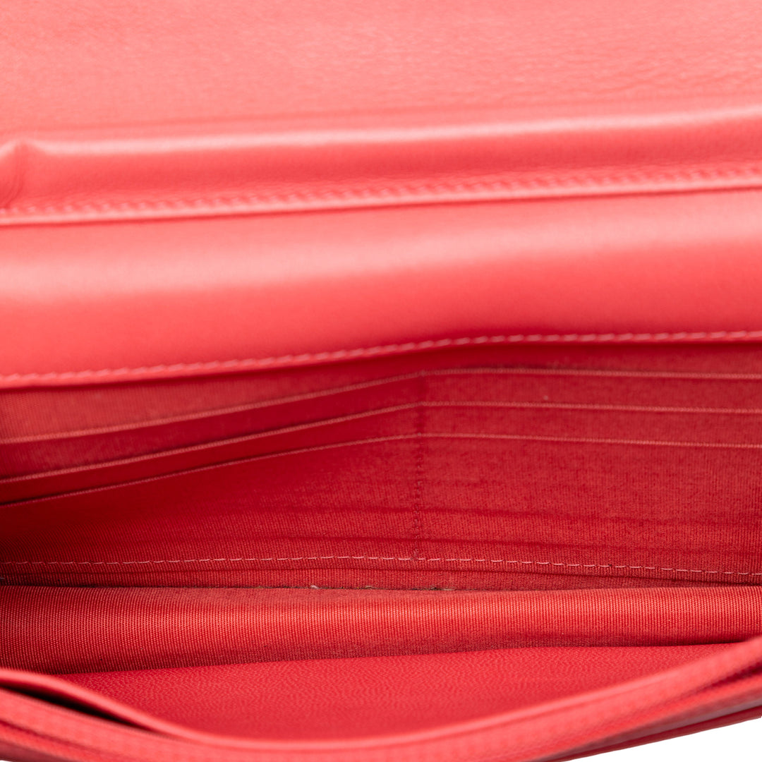 Chanel Matelassé Cuir d’agneau Color Pop CC Wallet on Chain