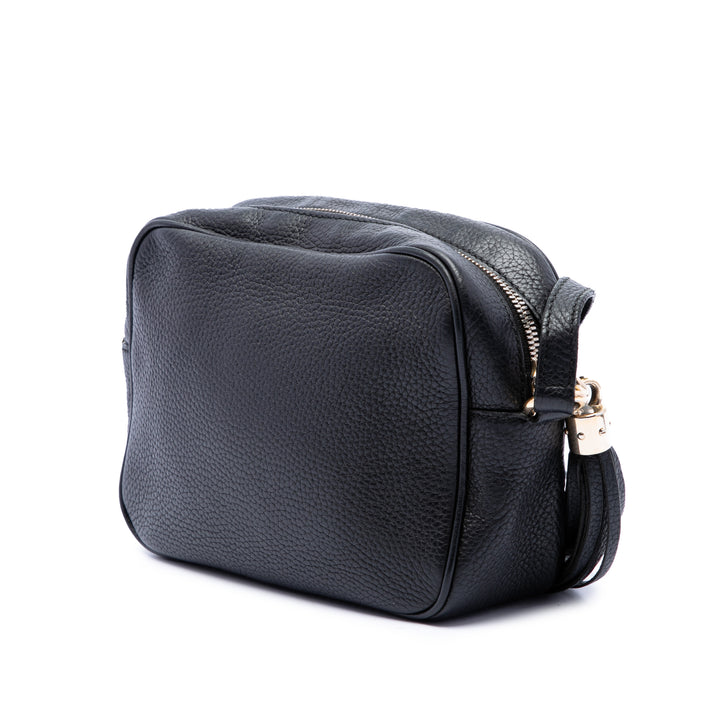 Gucci Sac bandoulière Soho Disco Cuir de veau Noir – vue 2 – GABY PARIS
