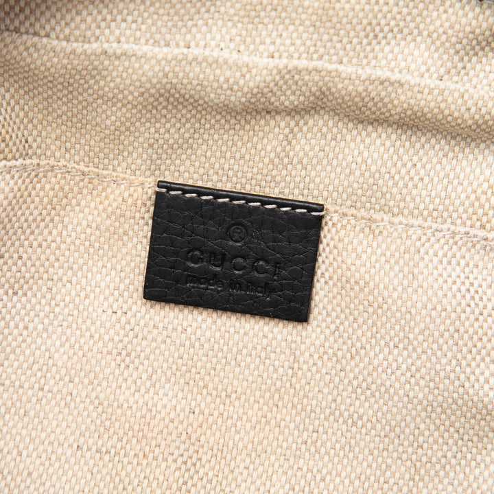 Gucci Sac bandoulière Soho Disco Cuir de veau Noir – vue 5 – GABY PARIS