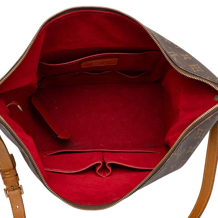 Louis Vuitton Sac porté épaule Amfar Three Monogram Marron – vue 4 – GABY PARIS
