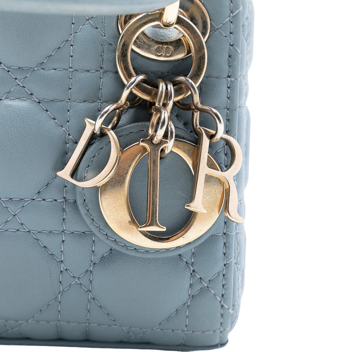 Dior Micro Cuir d’agneau Cannage Lady Dior